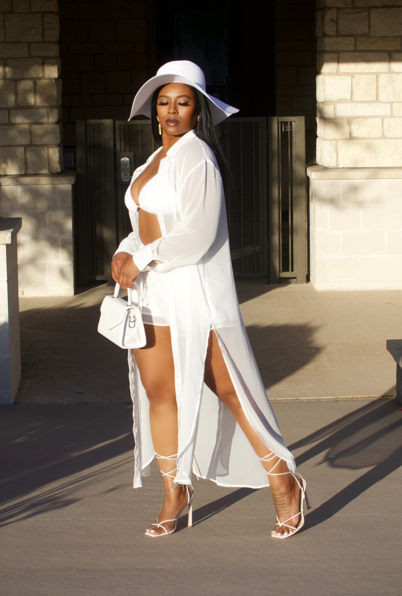 Paradiso Short Set (White)