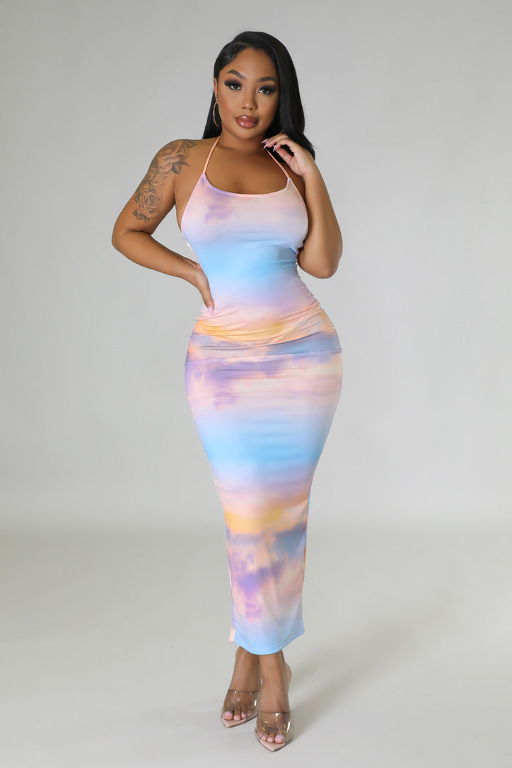 Sunrise Diaries Maxi Dress