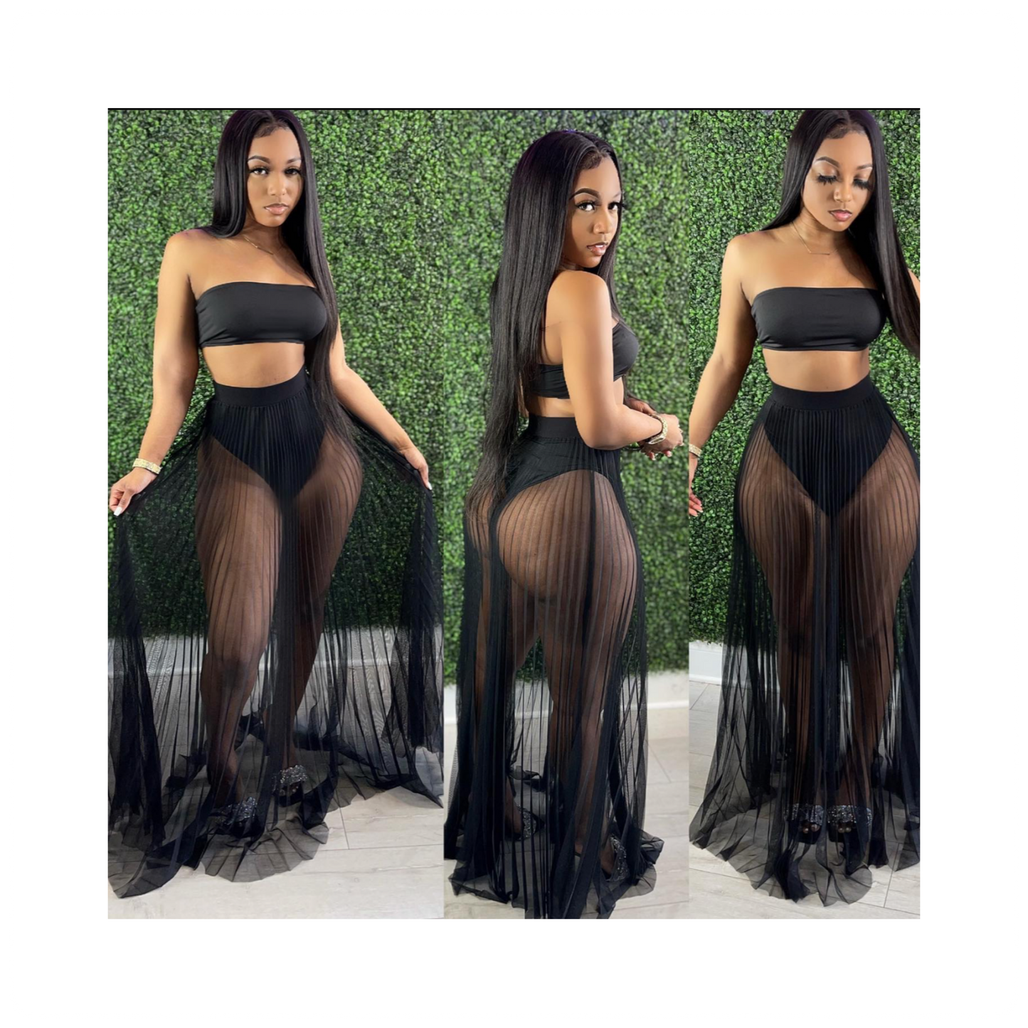 Beach Babe Swim Set (Black)